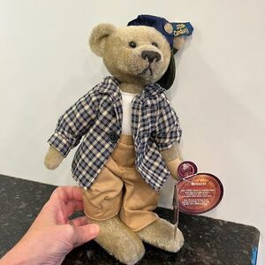 Bennett 1990's Brass Button Bear 20th Century Collectibles Pickford 12"